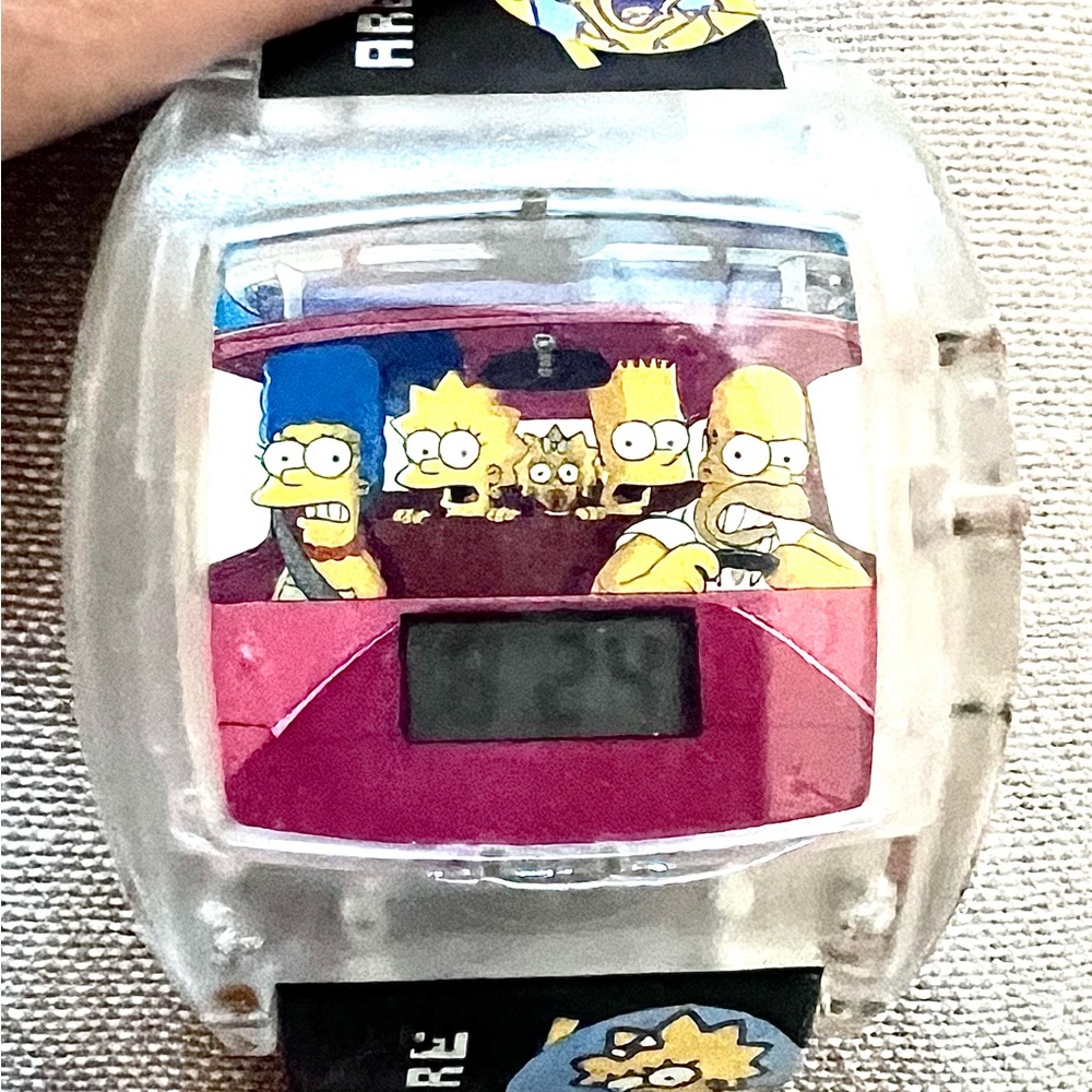 SIMPSONS Digital Watch of The Simpsons Animated Characters